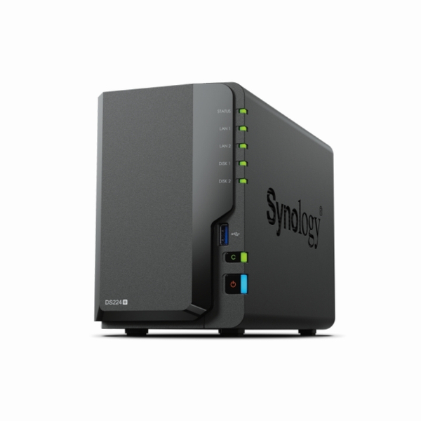 Сетевое хранилище Synology DiskStation DS224+ — Intel Celeron J4125, 2GB DDR4