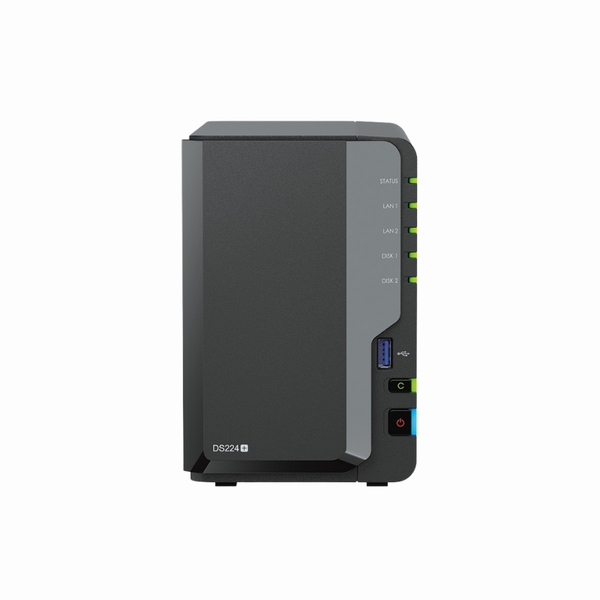Сетевое хранилище Synology DiskStation DS224+ — Intel Celeron J4125, 2GB DDR4 — изображение 2
