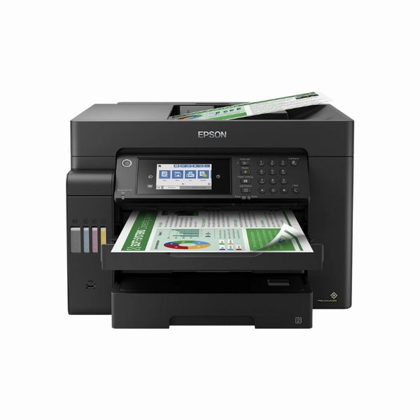 Струйное МФУ EcoTank Epson L15150 — A3, цветное, четырехцветное, факс, Ethernet, Wi-Fi, Wi-Fi Direct