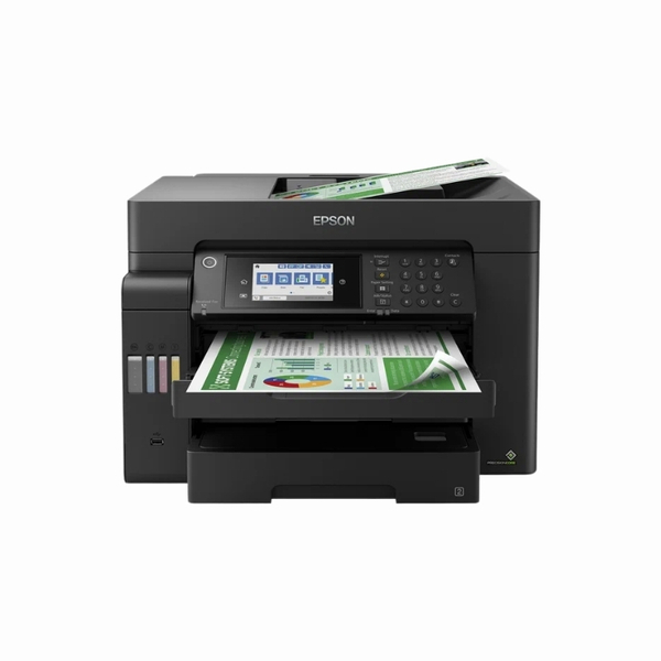 Струйное МФУ EcoTank Epson L15160 — A3, цветное, факс, AirPrint, Ethernet, USB