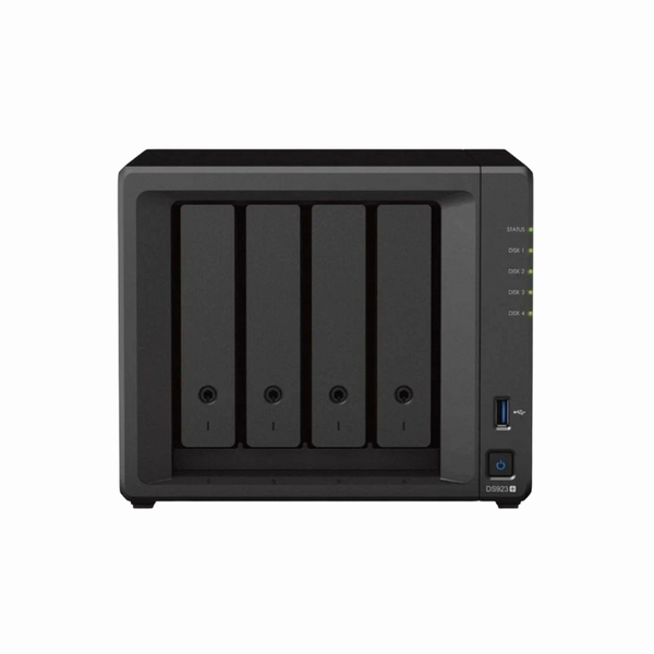 Сетевое хранилище Synology DS923+ — AMD Ryzen R1600, 4GB DDR4 ECC