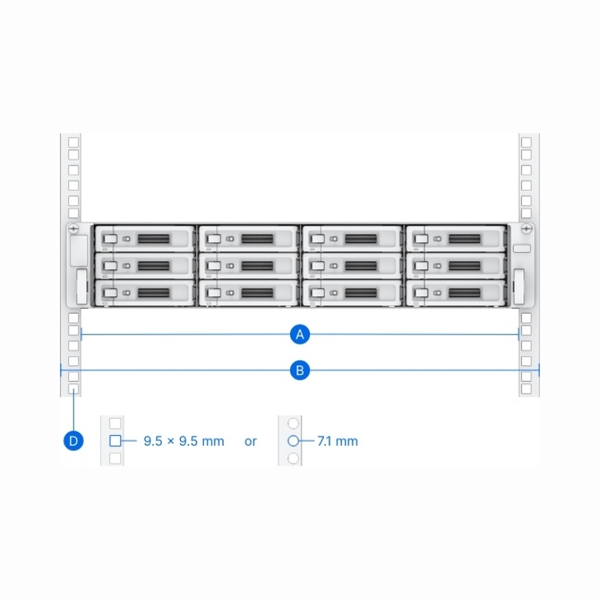 Комплект направляющих Synology RKS-02 — салазки — изображение 2